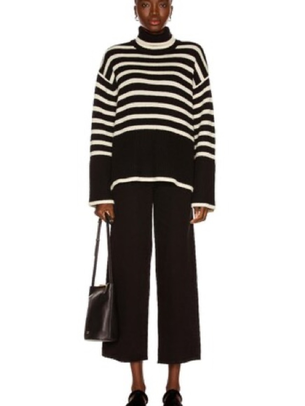 TOTEME Signature Stripe Turtleneck Sweater - Picture 4 of 7